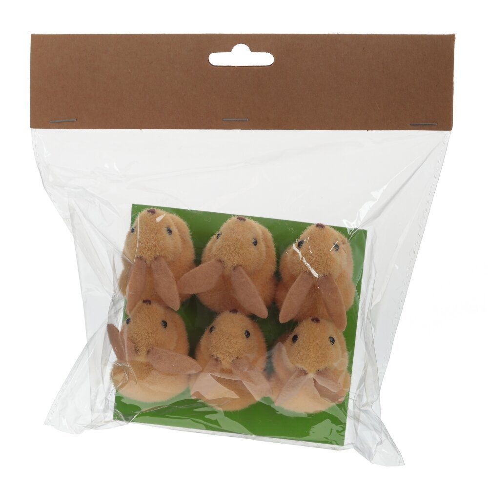 GAEM Набор из 6-ти фигурок декоративных "Заяц" (3*4,5*4,5), L13 W12 H4 см, 2в.