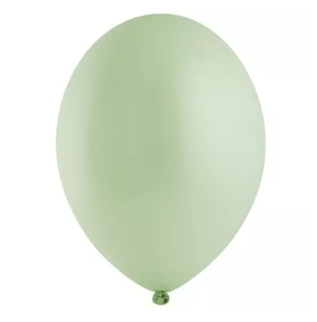 Шар (30 см) серо-зелёный, пастель