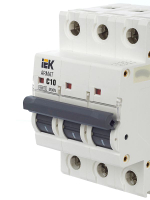 Выключатель автоматический модульный 3п C 10А M06N ARMAT IEK AR-M06N-3-C010