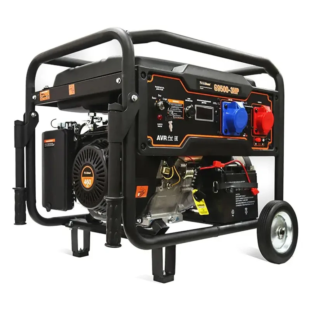 FoxWeld Expert G9500-3 HP бензиновый генератор 7864