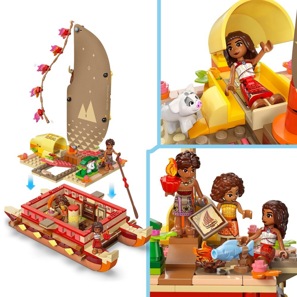 LEGO Disney Princess/ Приключение Вайаны на каноэ/ 43270