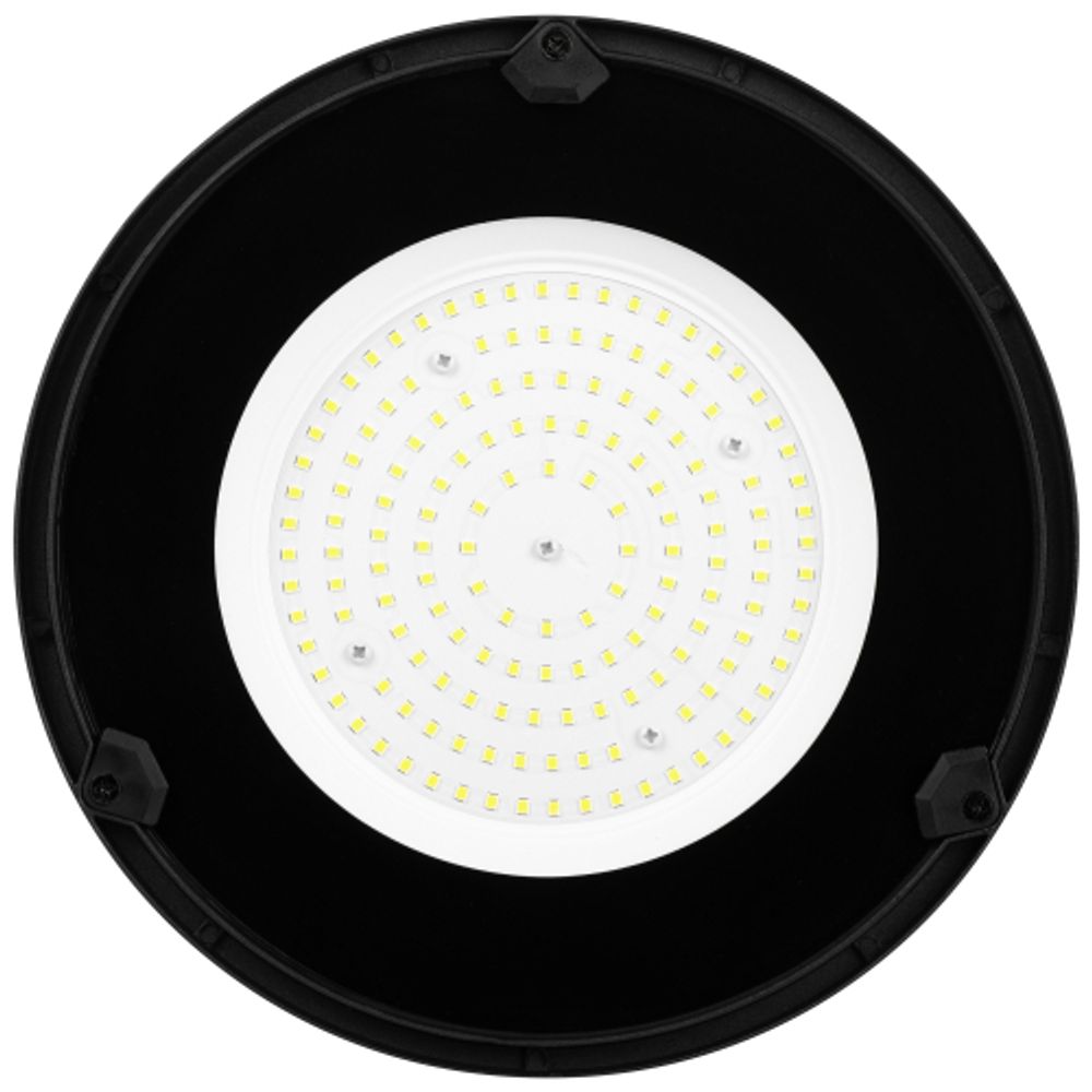 Светильник светодиодный ЭРА SPP-402-0-65K-100 100Вт 10000лм 6500K 80Ra Кп<5% КСС Д 120° 3 года IP65 подвесной | Светильники для высоких пролетов (хайбеи)