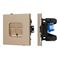 Механизм компьютерной розетки двойной SCT-TENDO-MPC2-PL-GD (RJ-45, CAT6) Arlight 054103