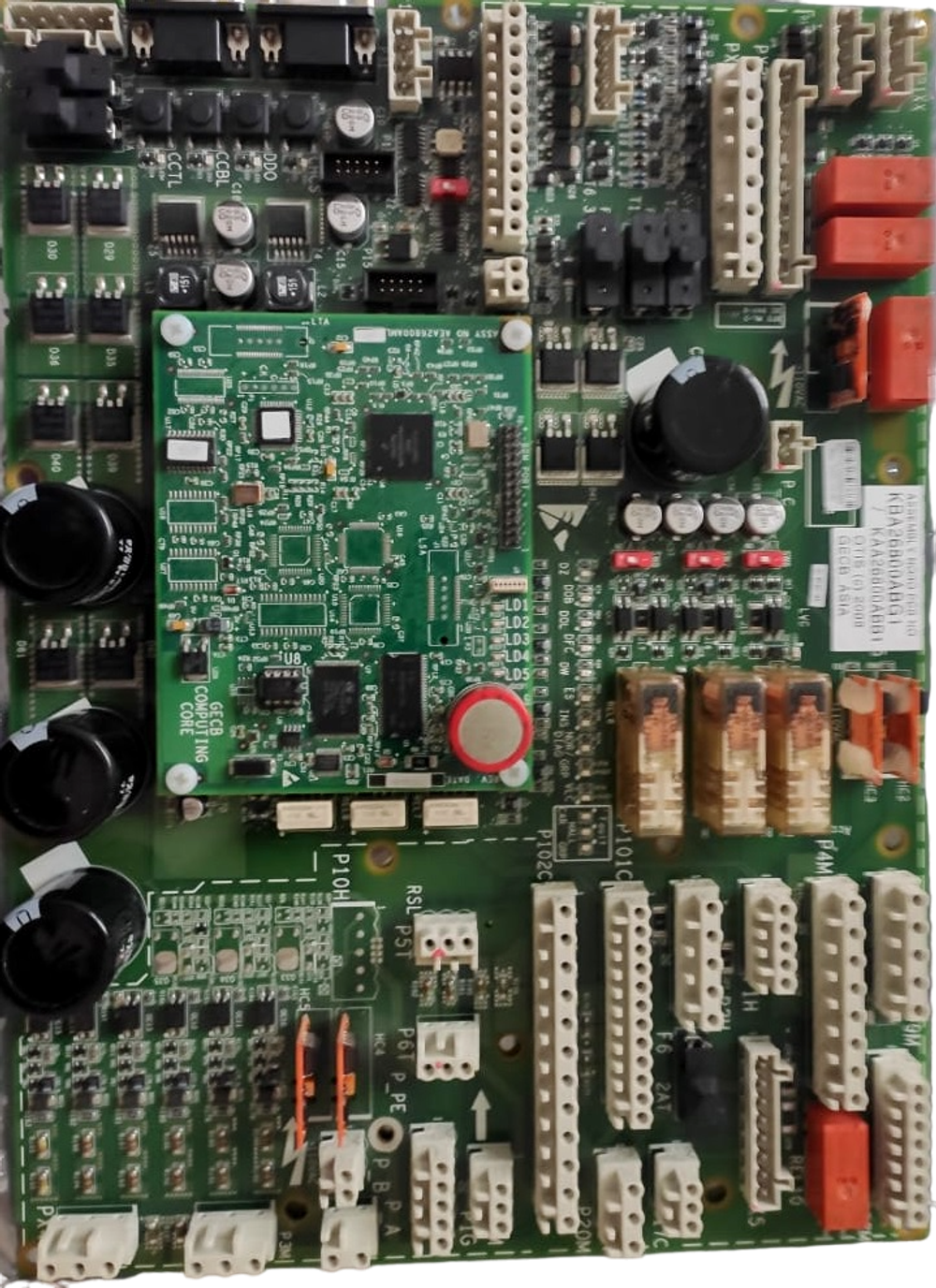 Плата GECB_ASIA (ABB1) (сборка с платой Computing Core) OTIS.