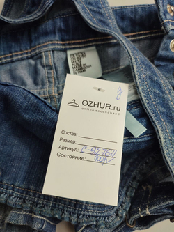 Комбинезон H&M джинсовый на 1,5-2 года