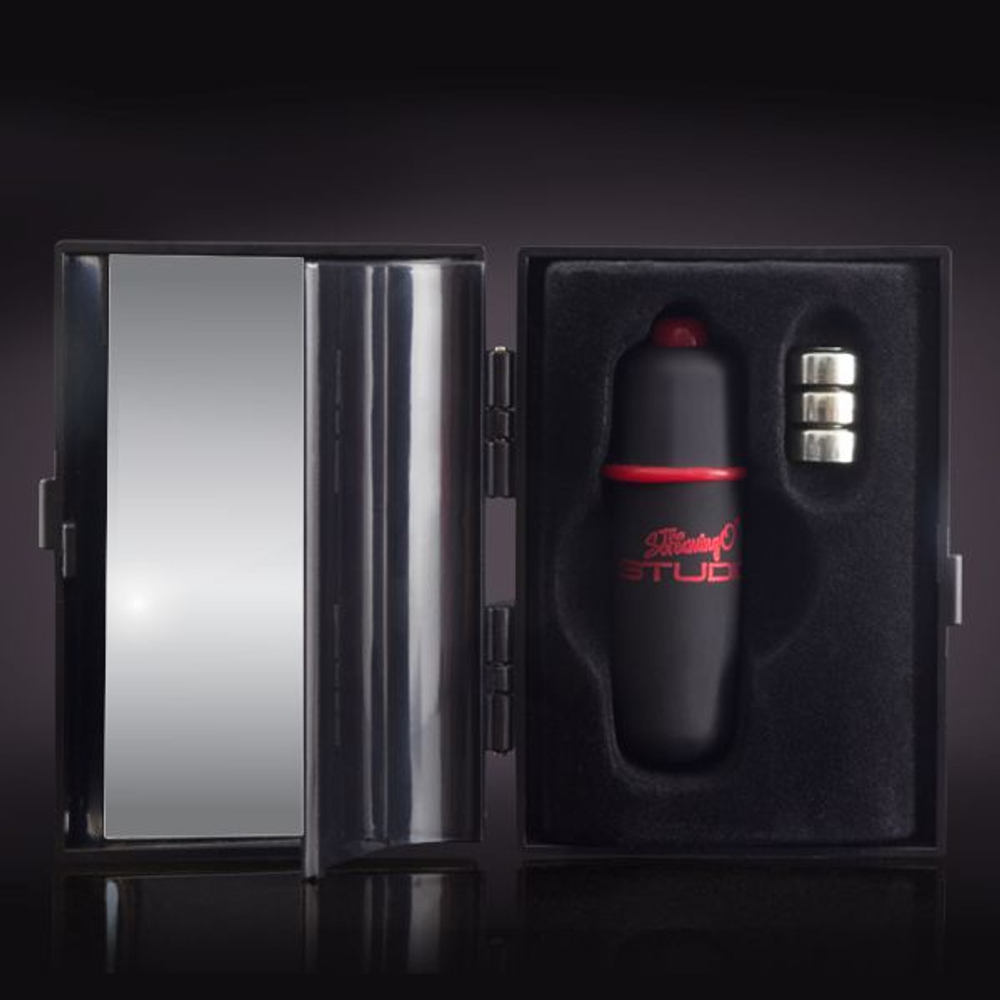 Компактная шкатулка с вибропулей (Цвет: черный)