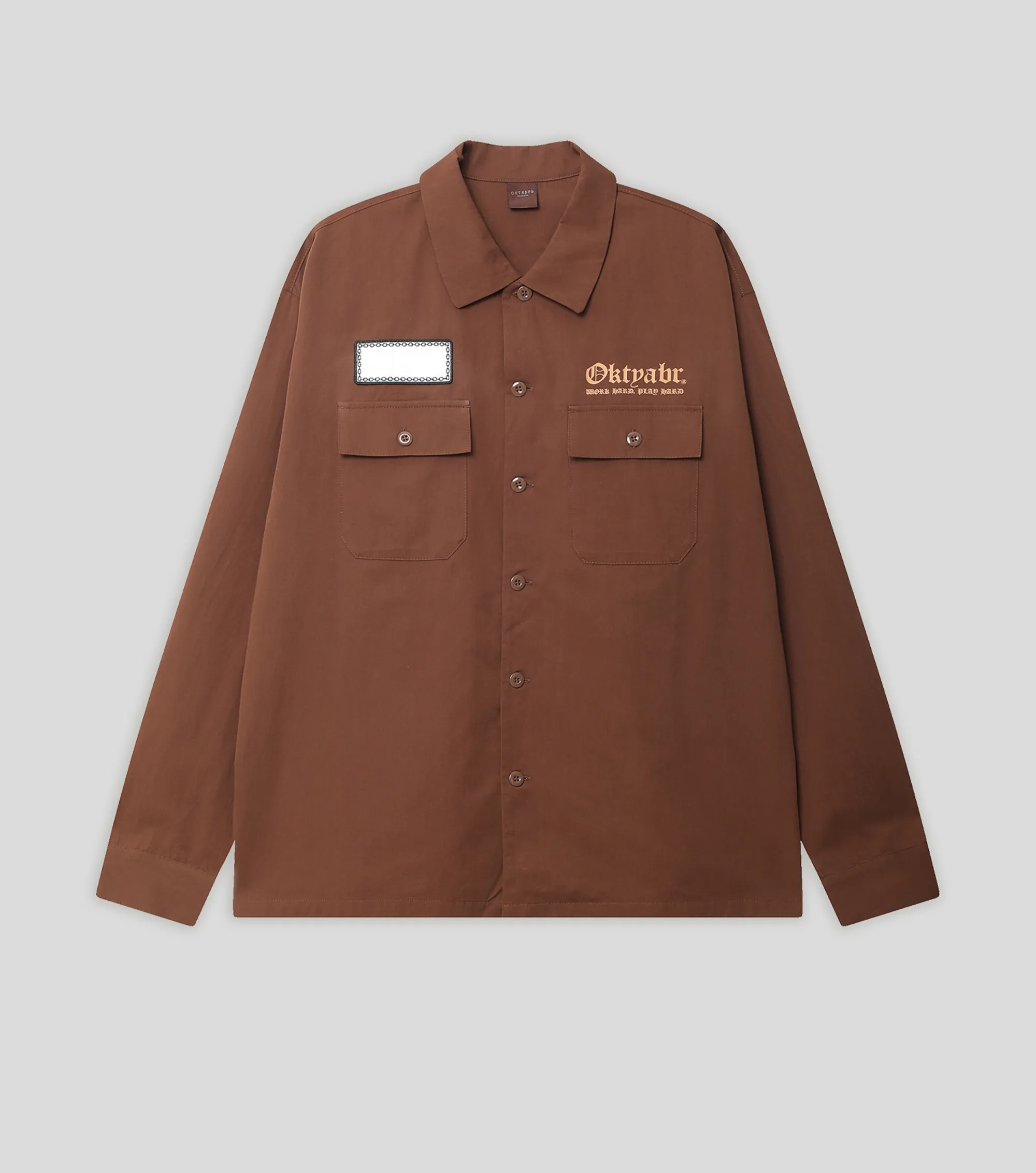 WORK LS SHIRT – купить за 4495Р | ОКТЯБРЬ Скейт шоп