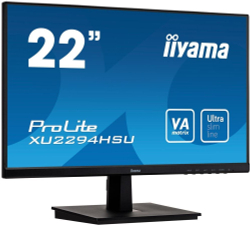 Монитор Iiyama 22;; ProLite XU2294HSU-B1 1920x1080 VA LED 75Гц 4ms VGA HDMI DisplayPort