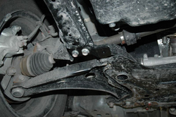 Защита картера двигателя, КПП (2 мм, сталь) для Mitsubishi Outlander 2013-2022 (V = 2.0; 2.4 CVT 2/4WD) Sheriff.14.2580