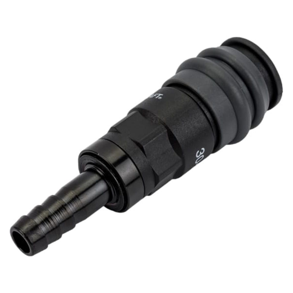 WDK-830SH Композитное пневматическое быстроразъёмное соединение с креплением шланга "ёлочка", диамет