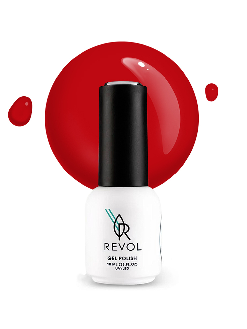 REVOL Гель-лак "Fashion week colors " № 22 Cherry tomato, 10мл