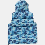 A Bathing Ape Bathing Ape Fw25 Down Vest синий