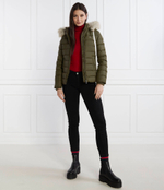 Пуховая куртка Tommy Jeans - оливковый(DW0DW08588)