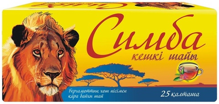 Чай черный Симба вечерний 25 пакетиков