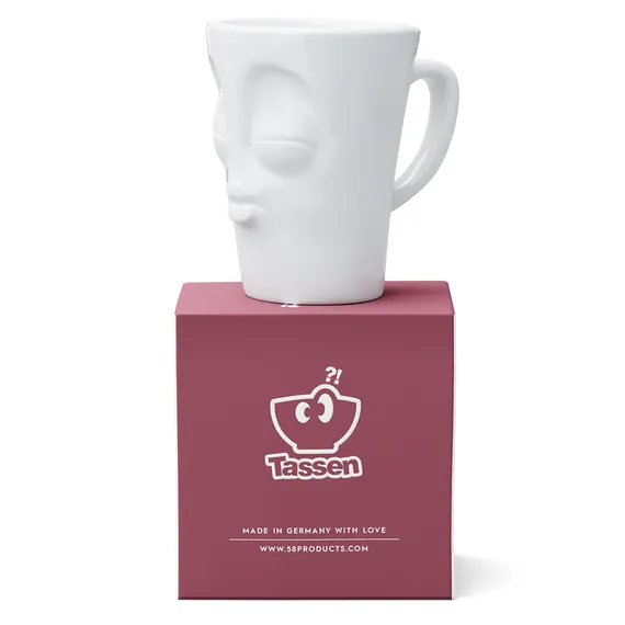 Кружка kissing, 350 мл, белая