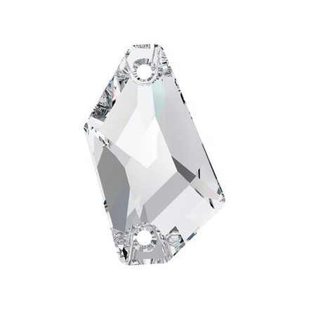 Стразы "Сваровски" Crystal 18 х 10 мм, кристалл  белые (crystal 001), 1 шт.