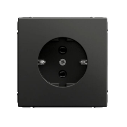 ArtGallery Базальт Розетка с заземлением, 16А, механизм, быстрозажим. клем. GAL001443S