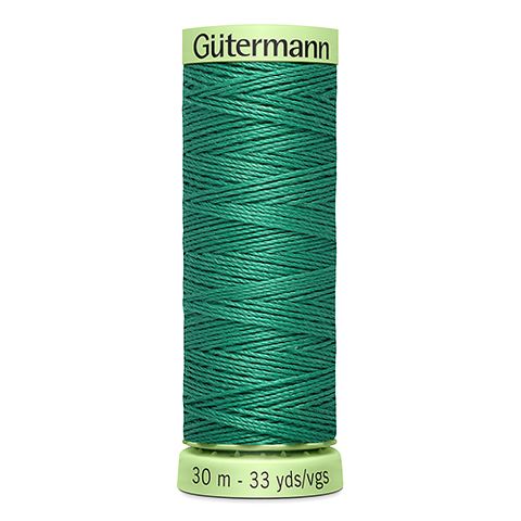 Нить Top Stitch 30/30 м для декоративной отстрочки, Gutermann, 925 изумрудный