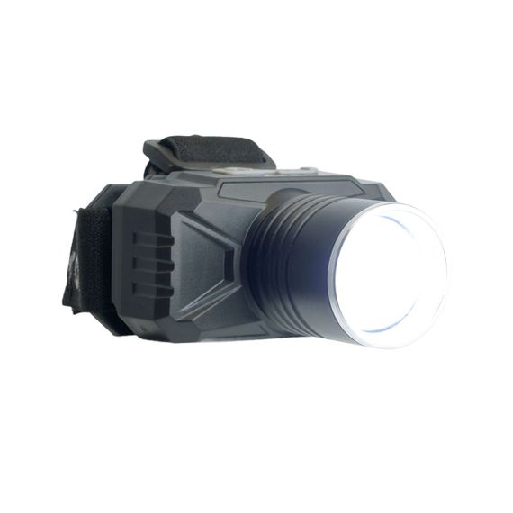 Фонарь налобный Feron TH2314 c аккумулятором 20W 2500mAh IP44 USB type-C Алюминий 51621