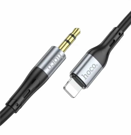 Кабель Hoco Aux (Jack 3.5 - Lightning) UPA22 1m