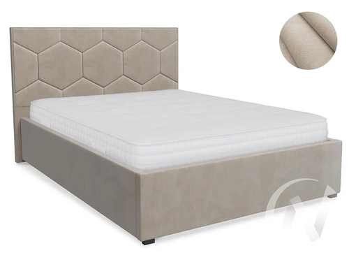 Кровать Соты 1 1;6 (Ultra Sand; 1 категория)