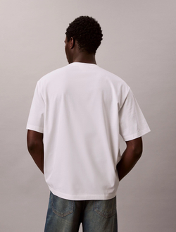 Футболка Calvin Klein Monologo Relaxed Tee Bright White