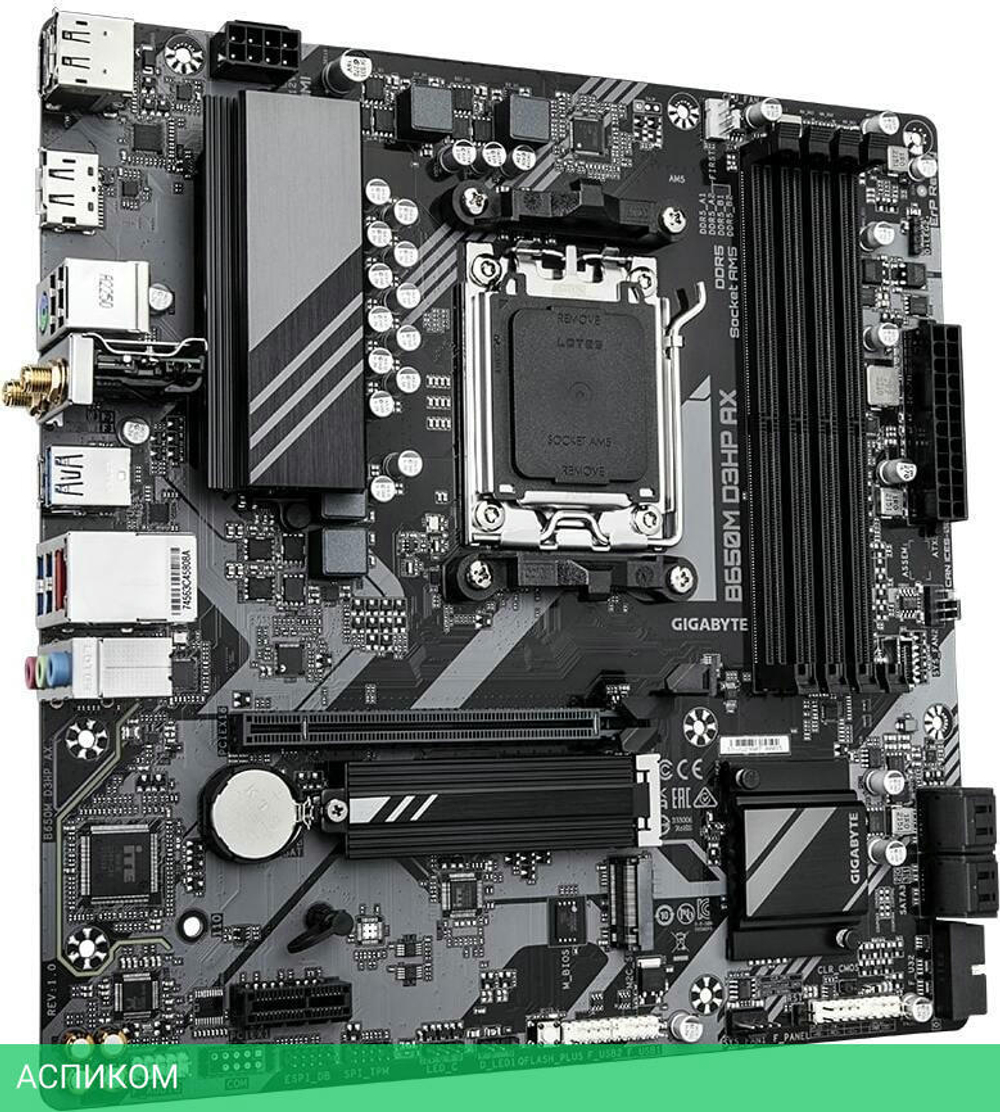 Материнская плата GigaByte B650M D3HP AX rev. 1.0