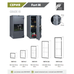 Взломостойкий сейф MDTB Fort-M 1368 2K