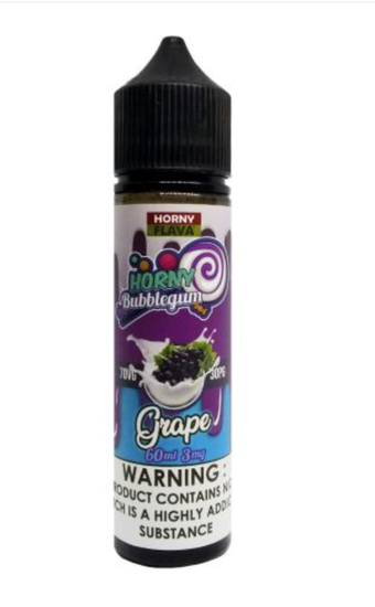 Жидкость Horny Bubblegum (60 мл, 3 мг) Grape