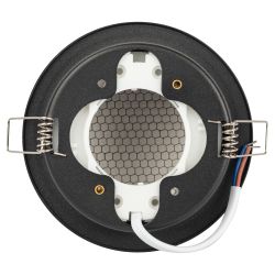 Светильник встраиваемый ЭРА KL111 BK под лампу GX53 черный матовый