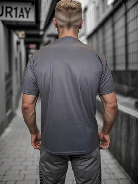 Футболка тренировочная LEGENDA Рать с коротким рукавом,черная