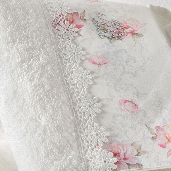 Набор полотенец Venice 2 предмета TIVOLYO HOME Турция