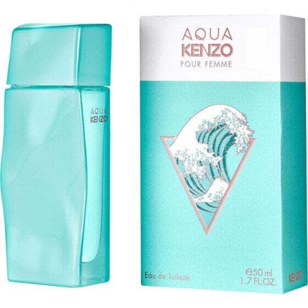 Женская парфюмерия KENZO Aqua Femme Vapo 50ml Eau De Toilette