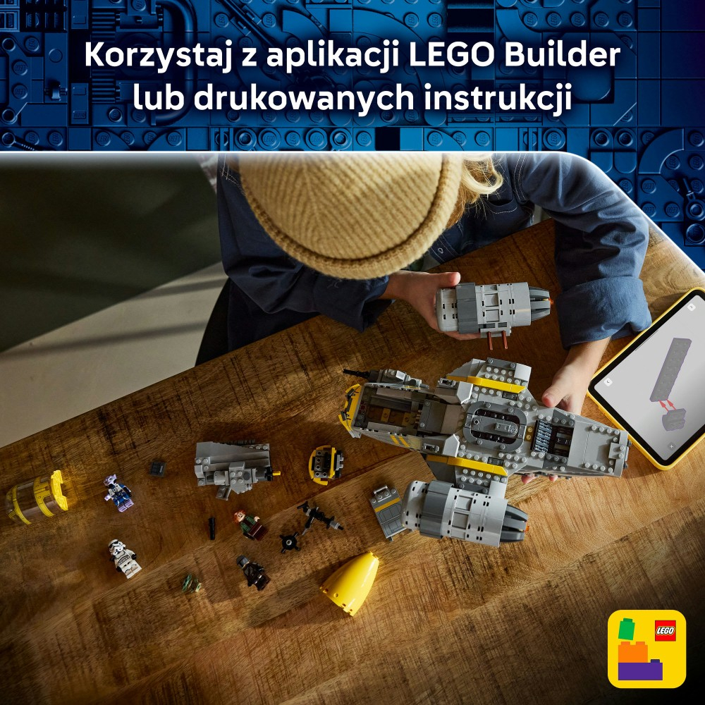 Конструктор LEGO Star Wars 75447 Звёздолёт «Серп» — фото 9