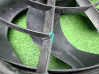 Диффузор с вентилятором Jetour X90 PLUS (21-нв)