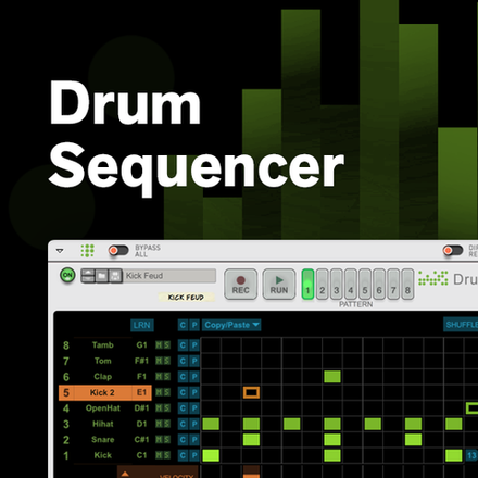 Reason Studio Drum Sequencer
