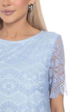 Платье Шантильи голубое П10122 LT Collection