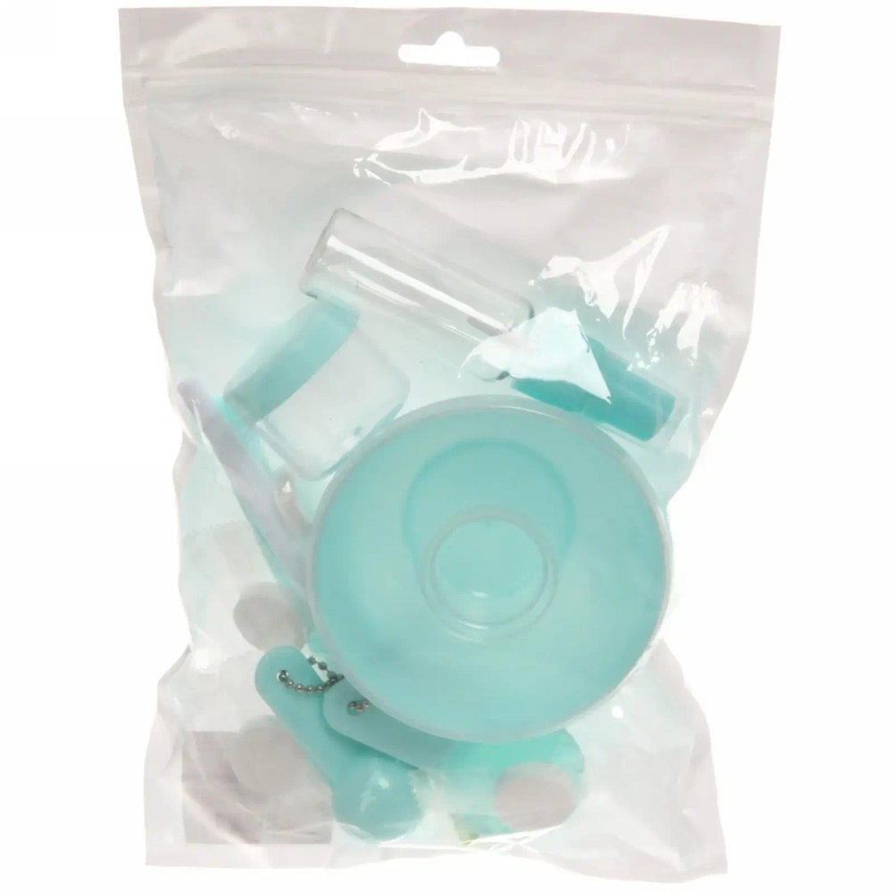 Набор косметический «Beauty», кисточка и лопатка, чаша и 5 масок, три мерных ложки, баночка и пульверизатор, микс 2 цвета, 16*24