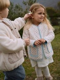 Куртка стеганая на кнопках "Незабудка" с утеплителем 0+