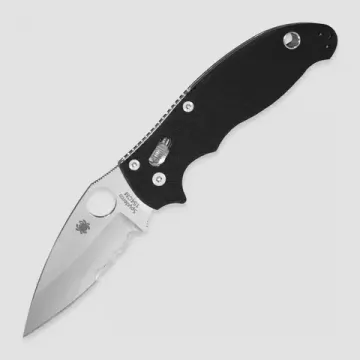 Складной нож Spyderco Manix 2 101GPS2-154 c клинком из стали 154CM, рукоять G10
