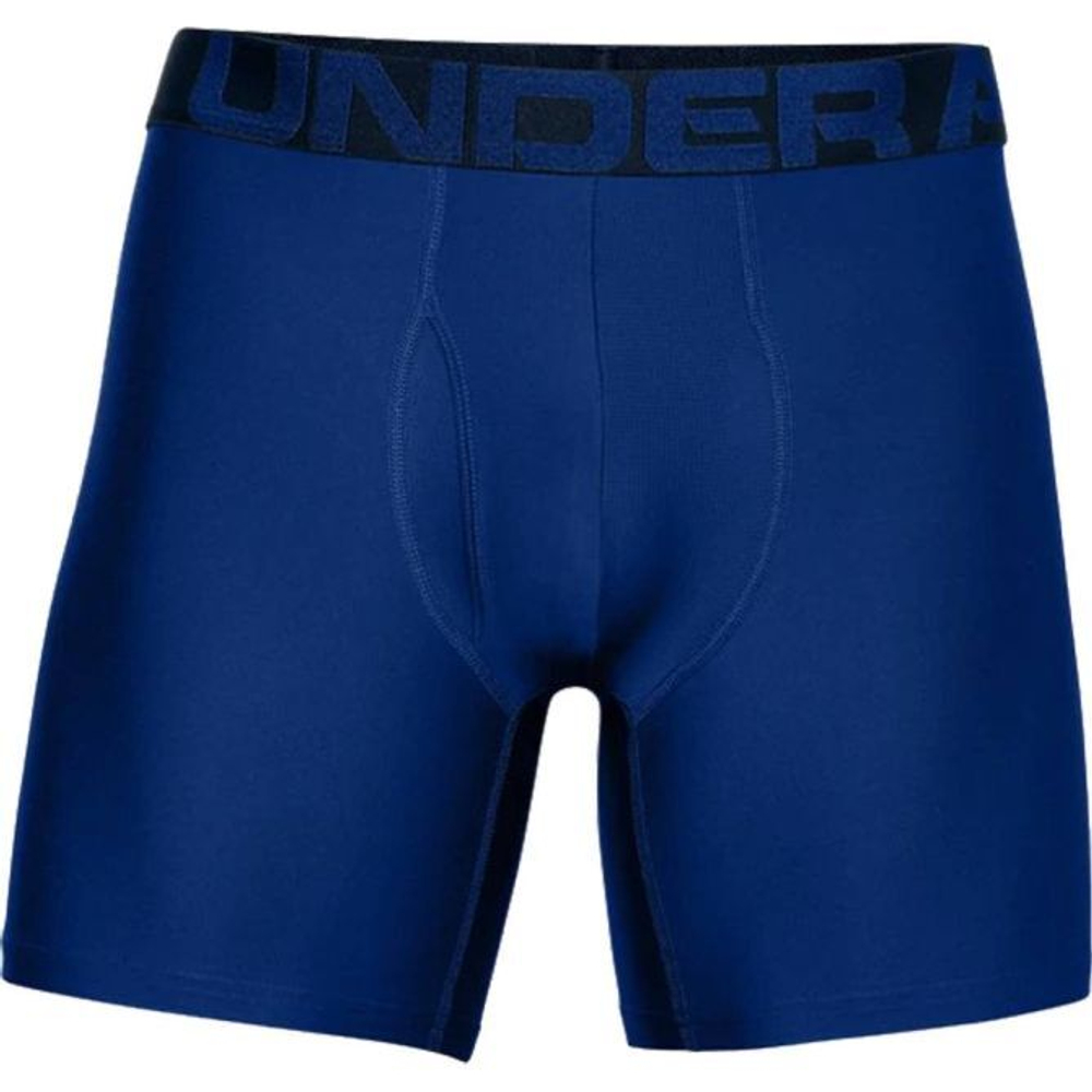 Боксерки теннисные Under Armour Tech 6in 2 Pack - Blue