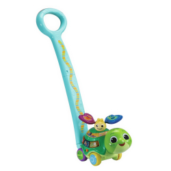 Ходунок-толкатель VTech 61653X черепашка развивающий со светом и звуком от 12 месяцев — фото 2