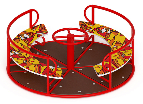 Карусель с рулем