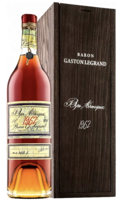 Арманьяк Baron G. Legrand 1962 Bas Armagnac, 0.7 л.