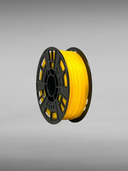 Пластик для 3D принтера PETG Желтый 1 кг. Катушка