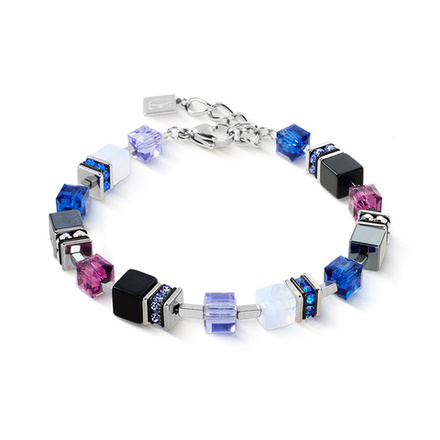 Браслет Coeur de Lion Blue-Purple 3039/30-0708