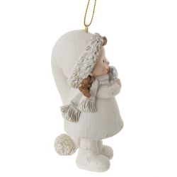 GAEM Фигурка декоративная подвесная "Девочка", L5 W5,5 H9,5 см, 2в.