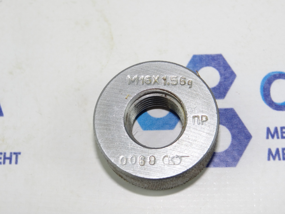 Калибр-кольцо М16х1,5 6g ПР