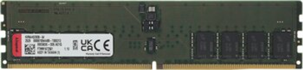 Оперативная память KINGSTON ValueRAM DDR5 64GB 6400MHz CL52 UDIMM Non-ECC KVR64A52BD8-64