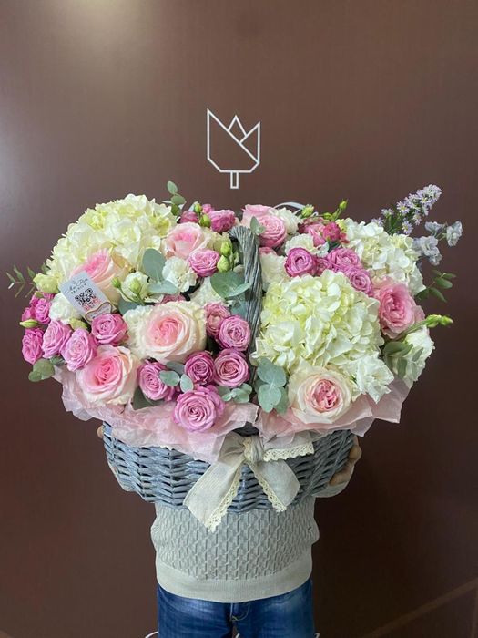 Корзина цветов Шарлота КЦ-580